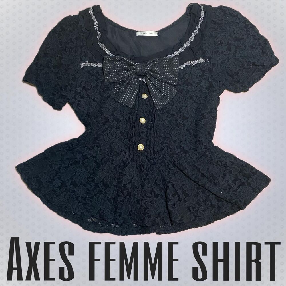 Axes femme bow milkmaid top